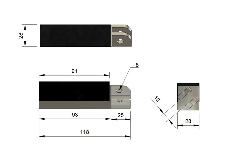 SHIN YO OEM Fußrasten für Suzuki