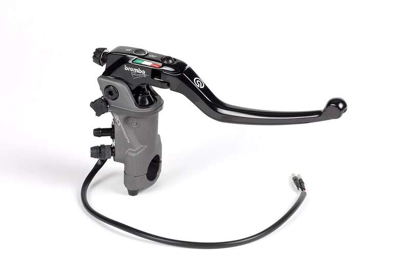 BREMBO UPGRADE Hauptbremszylinder Bremse-Pr17 RCS Corsacorta Langer klappbarer Hebel