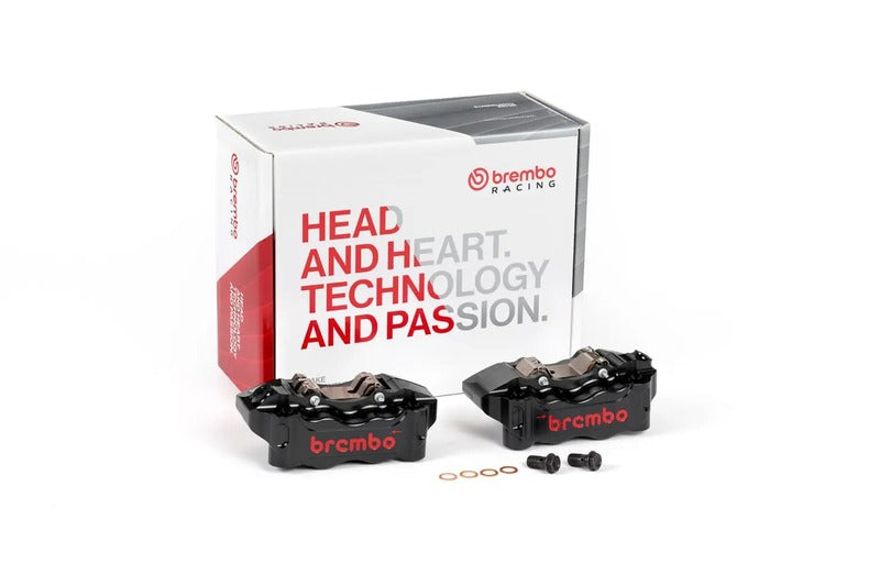 BREMBO UPGRADE GP4-RB 4-Kolben-Bremssättel (Paar) vorne, Ø 30/34 mm