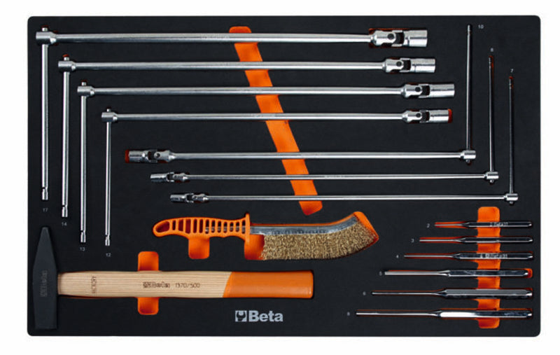 BETA TOOLS RSC50 2.0 Workshop Equipment Combination with 223 tools