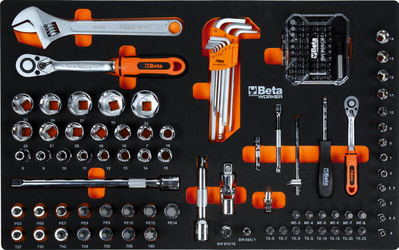 BETA WORKER Sortiment von 189 Werkzeugen
