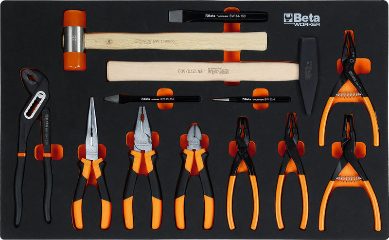 BETA WORKER Sortiment von 390 Werkzeugen