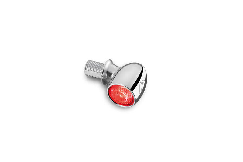KELLERMANN Atto RB hm 2in1 LED Rücklicht-Bremslicht-Kombination, hinten links oder rechts, für vertikale Montage, verchromtes Gehäuse / klares Glas