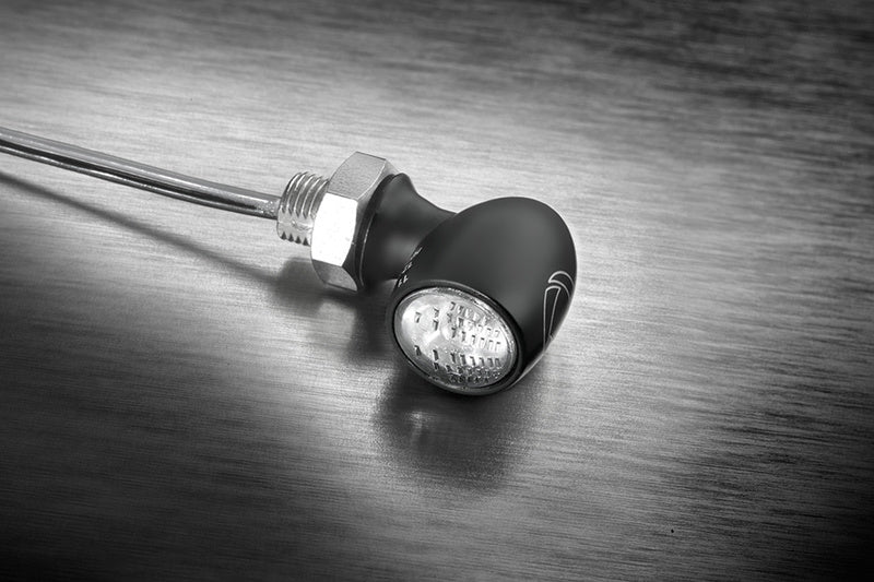 KELLERMANN Atto RB hm 2in1 LED Rücklicht-Bremslicht-Kombination, hinten links oder rechts, für horizontale Montage, verchromtes Gehäuse / klares Glas