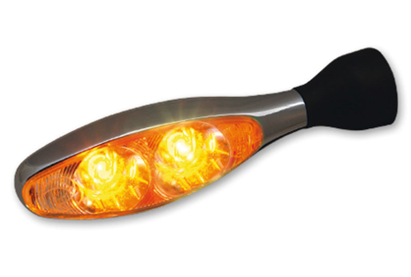 KELLERMANN micro 1000 Extreme LED Blinker, flexible Befestigung, chrom