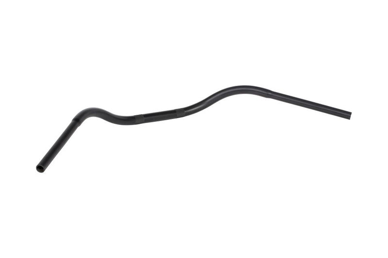HIGHWAY HAWK Beachbar 1 Zoll Lenker mit 3 Bohrungen, 7/8 Zoll im Griffbereich, 940mm breit 80mm hoch, schwarz matt