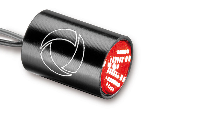 KELLERMANN Atto® RB Integral 2in1 LED Rücklicht/Bremslicht, schwarzes Gehäuse / getöntes Glas