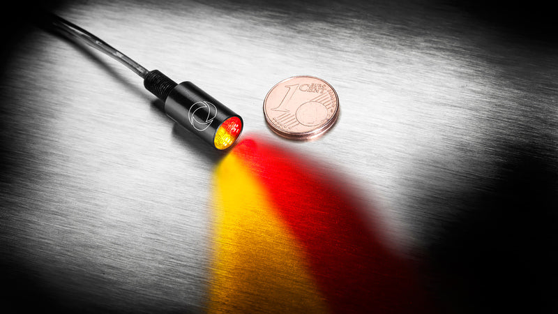KELLERMANN Atto® DF Integral 3in1 LED-Rücklicht/Bremslicht/Blinker, schwarzes Gehäuse / klares Glas