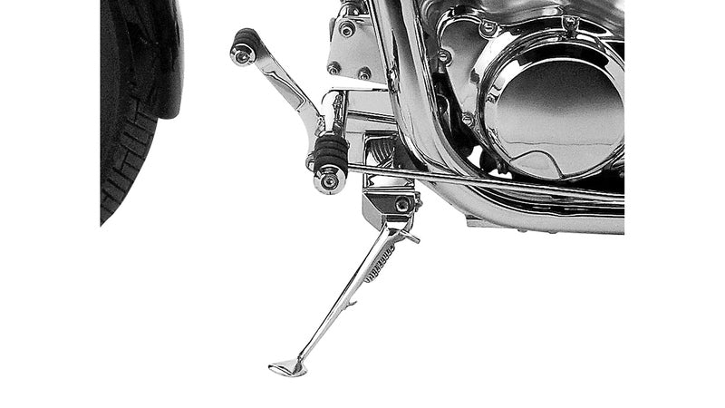BURCHARD EXCELLENCE vorverlegte Fußrastenanlage mit Teilegutachten, +25 cm, Suzuki VS 1400 Intruder, Ness glatt, chrom