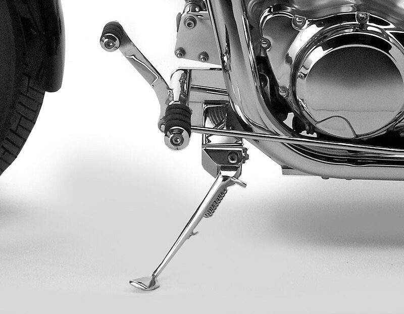 BURCHARD EXCELLENCE vorverlegte Fußrastenanlage mit Teilegutachten, +25 cm, Suzuki VS 1400 Intruder, Sundance glatt, schwarz glänzend