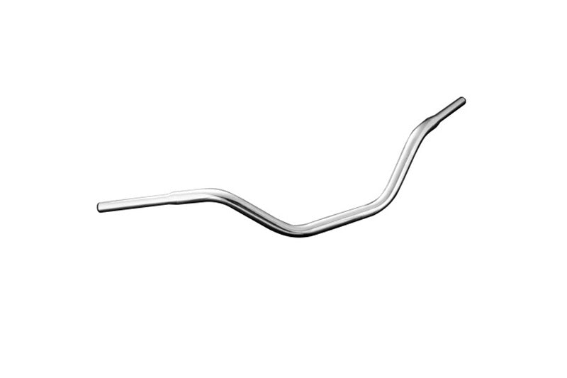 HIGHWAY HAWK XLX-Style Lenker, 1 1/4 Zoll (32 mm), 1 Zoll im Griffbereich, mit 3 Bohrungen, chrom