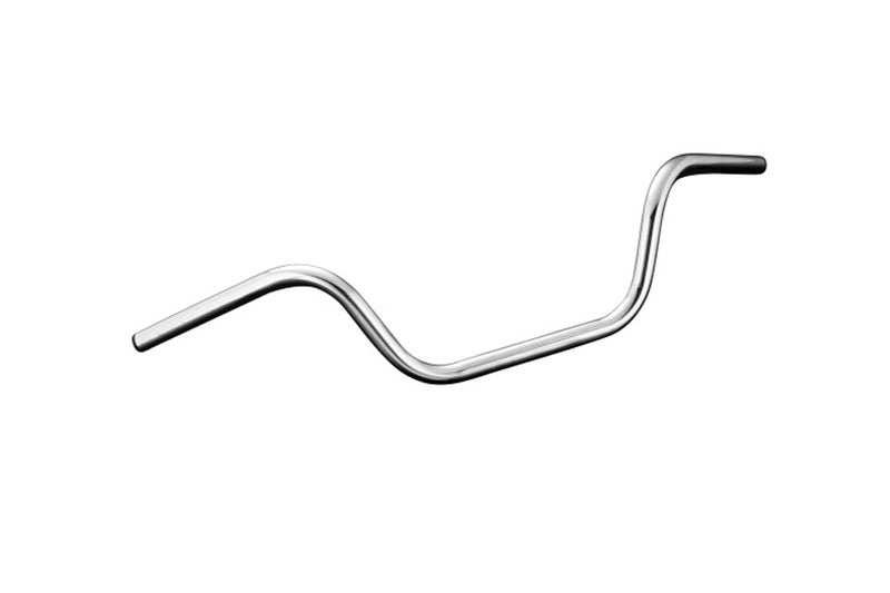 HIGHWAY HAWK Custom Lenker, 1 Zoll (25.4 mm), mit 3 Bohrungen, chrom