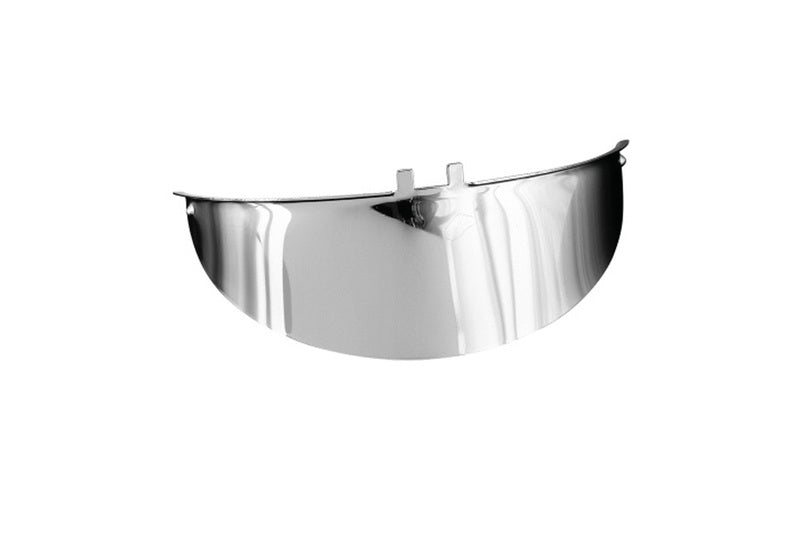HIGHWAY HAWK Lampenschirm Glatt, 7 Zoll (180 mm), chrom