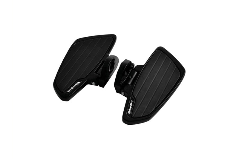HIGHWAY HAWK Smooth Sozius Trittbretter, schwarz