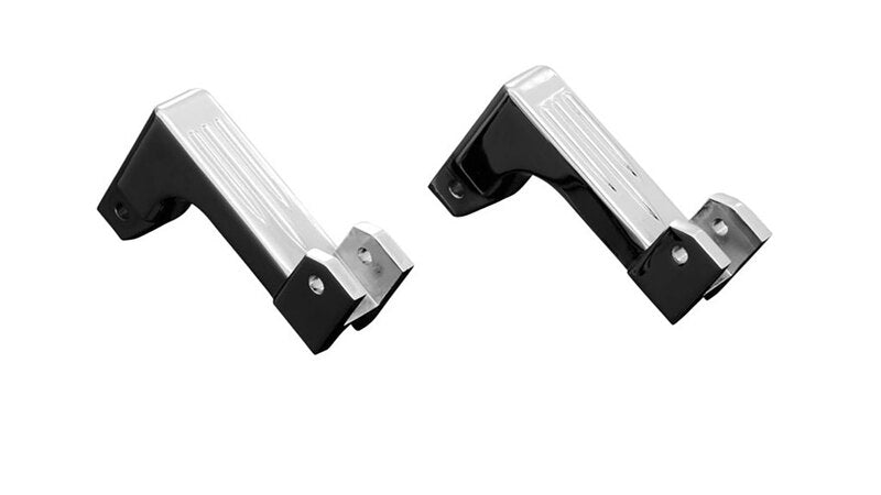 HIGHWAY HAWK Tieferlegungssatz für Soziusfußrasten, Suzuki VS Intruder, chrom