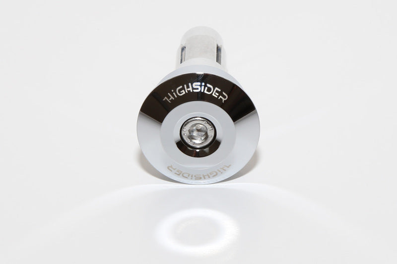 HIGHSIDER pro DOT Lenkerendgewichte, verchromt