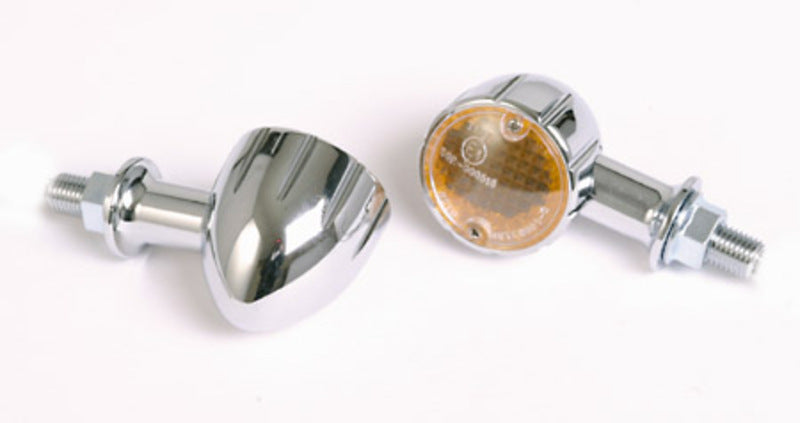 HIGHSIDER smart ARIZONA Mini-Blinker, kurzer Stiel, Chrom