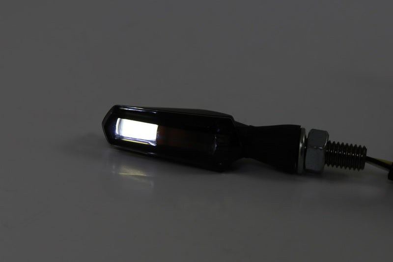 HIGHSIDER Smart SCURO 2in1 LED-Blinker mit Positionslicht, Rauchglas