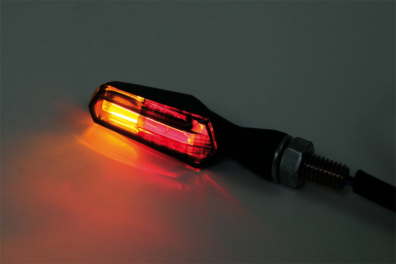 HIGHSIDER smart SCURO 3in1 LED-Blinker, Rücklicht, Bremslicht, getöntes Glas