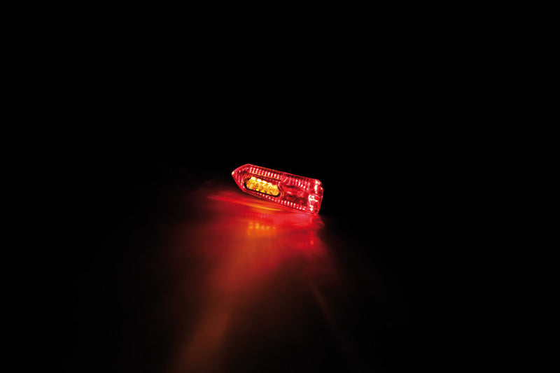 HIGHSIDER smart ARROWHEAD 3in1 LED-Blinker, Rücklicht, Bremslicht, rot/getönt
