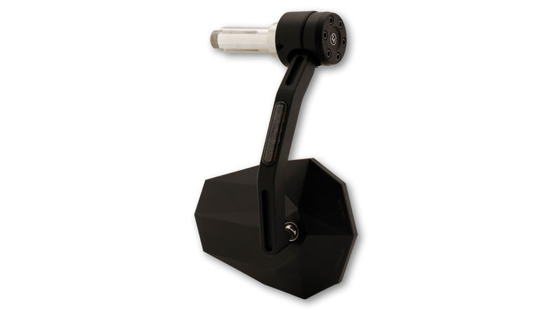HIGHSIDER pro Lenkerendenspiegel Stealth-X7 Mit LED Blinker, Schwarz, E-geprüft (1pc)