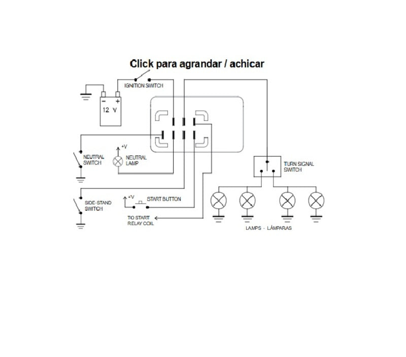 TECNIUM by DZE Blinkrelais (2+2) X 21W / LED