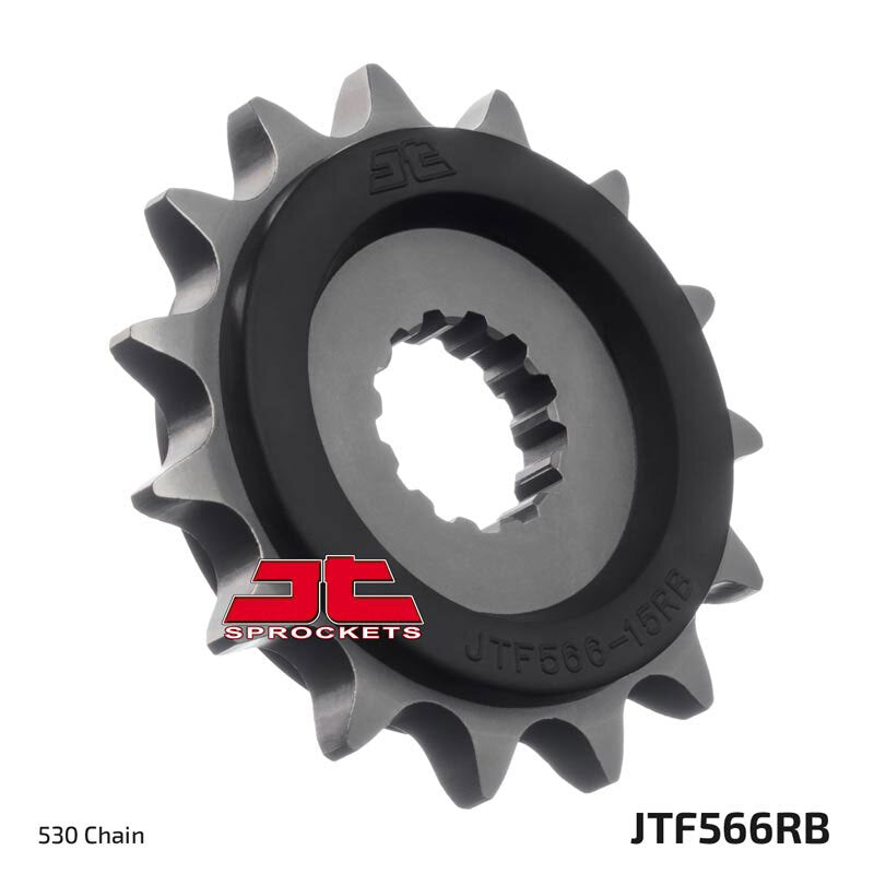 JT SPROCKETS geräuscharmes vorderes Stahlritzel 566 - 530