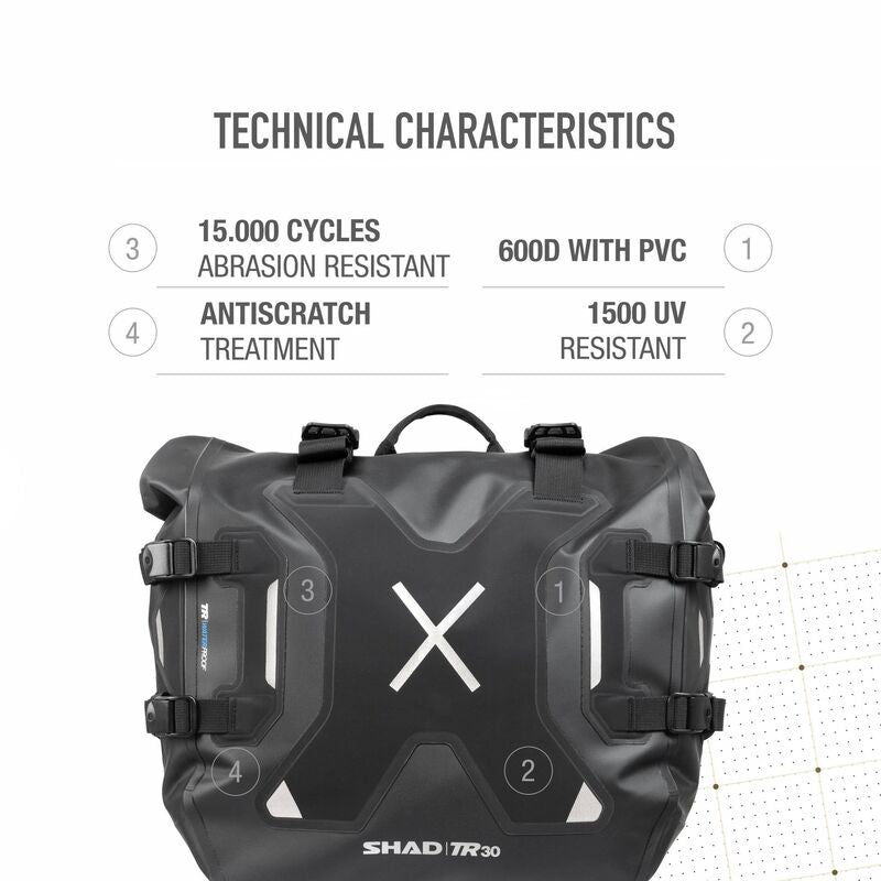 SHAD Wasserdichte Taschen Terra TR30