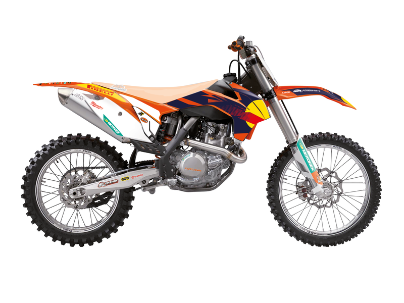BLACKBIRD Replica Complete Graphic Stickers Kit KTM