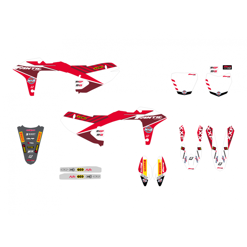 Replica Grafikaufkleber komplett Kit Fantic
