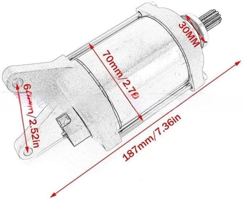 TECNIUM Anlasser