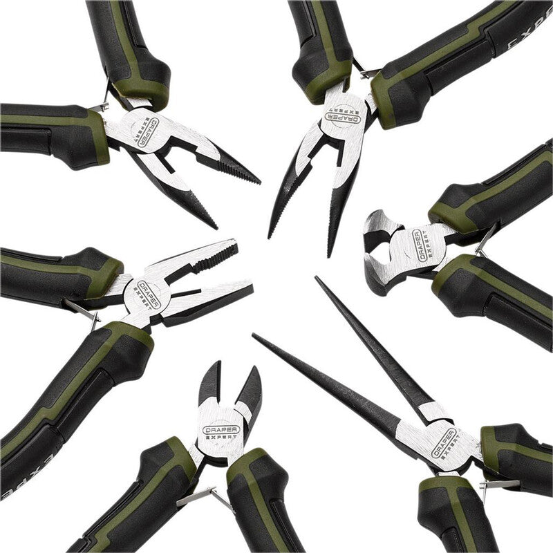 DRAPER Expert Mini Pliers Set (6 Piece)