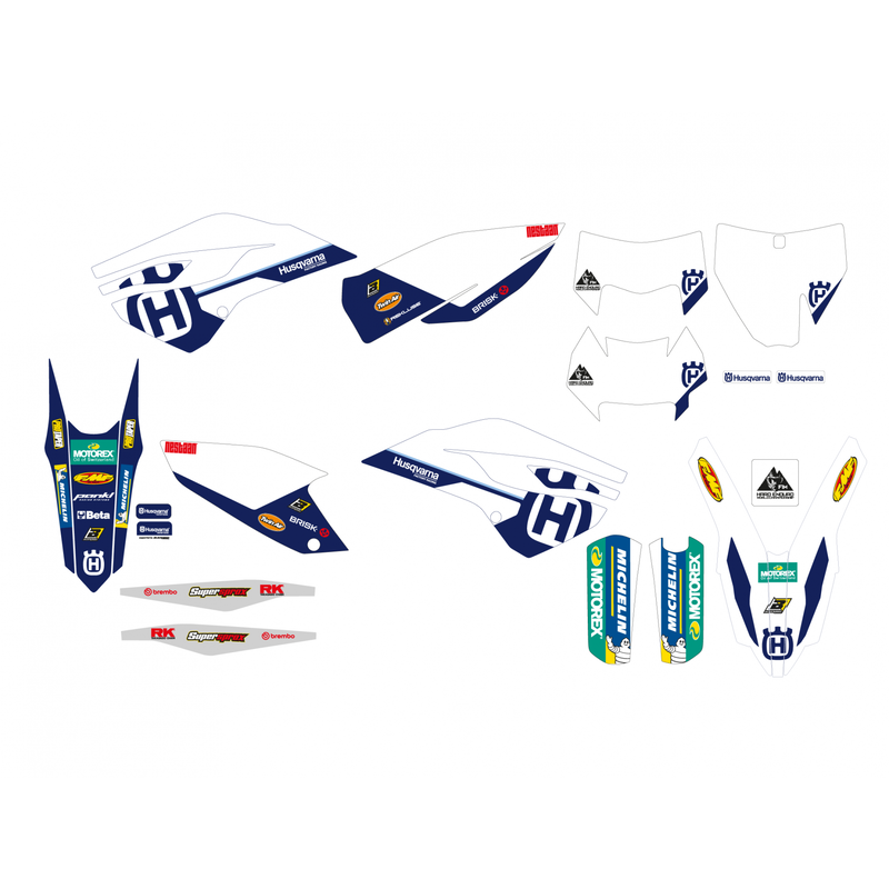 BLACKBIRD Replica Komplettes Grafik-Kit