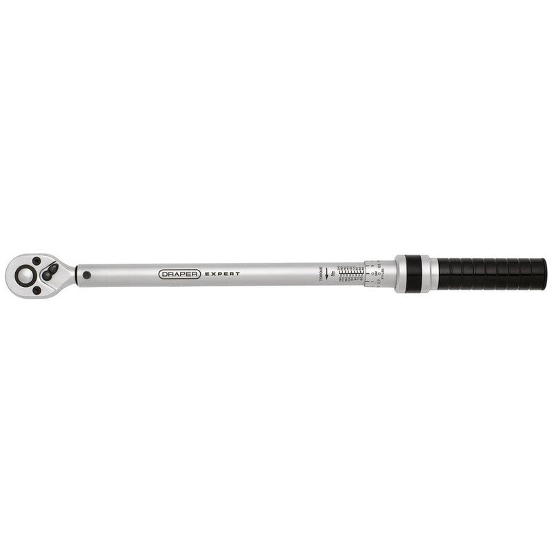 DRAPER Expert Ratchet Torque Wrench - 1/2" / 40-200 Nm