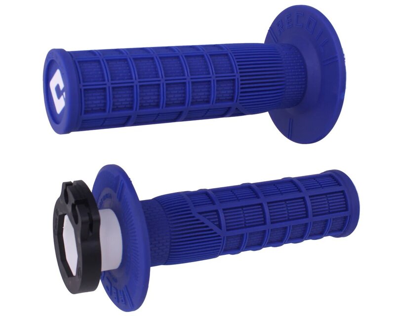 ODI ReCOIL SX/MX V2 Lock-On Griffe - blau