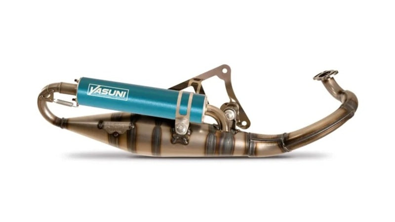 YASUNI R-PRO Auspuff für Derbi-Peugeot, Straßenzugelassen