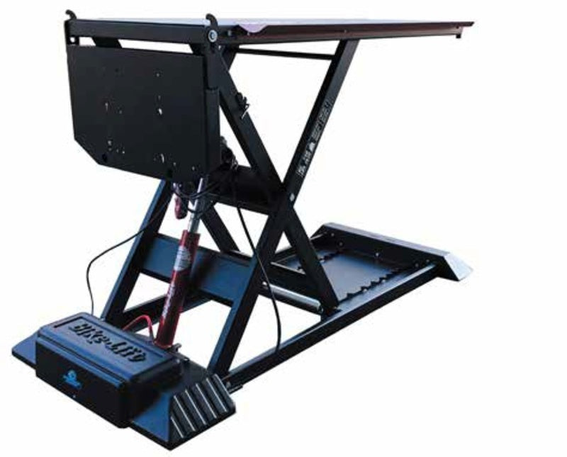 BIKE LIFT Hebebühne Absolute 756 Split – elektrohydraulisch, Einbauausführung, rot – AS756-003/F