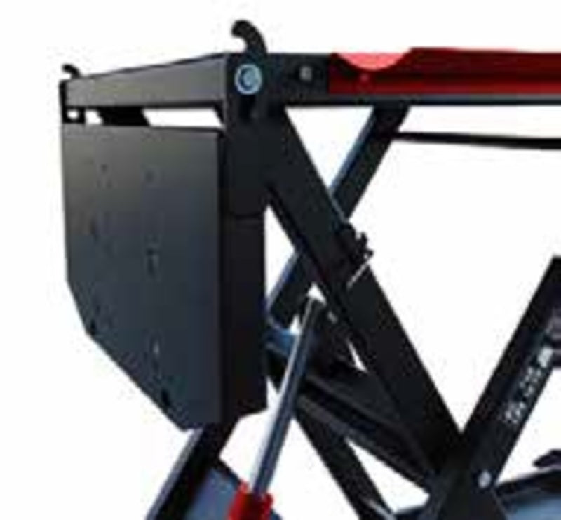 BIKE LIFT Hebebühne Absolute 756 Split – elektrohydraulisch, Einbauausführung, rot – AS756-003/F