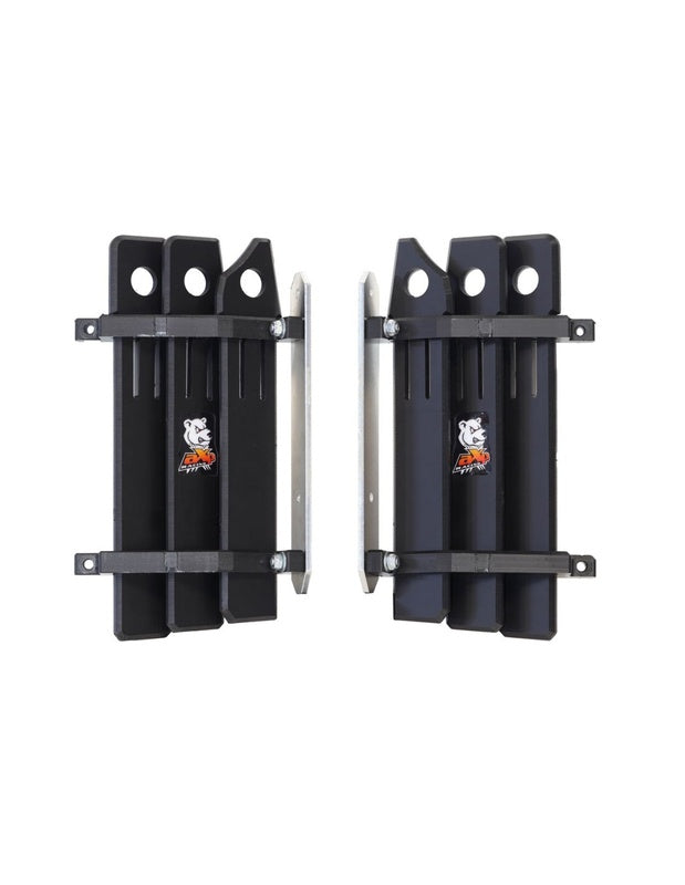 AXP Xtrem Kühlerschutz - HDPE 8 mm - Schwarz