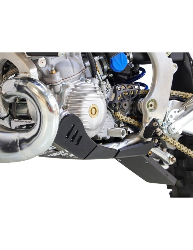 AXP Hard Enduro Motorschutz - HDPE 8 mm - Schwarz