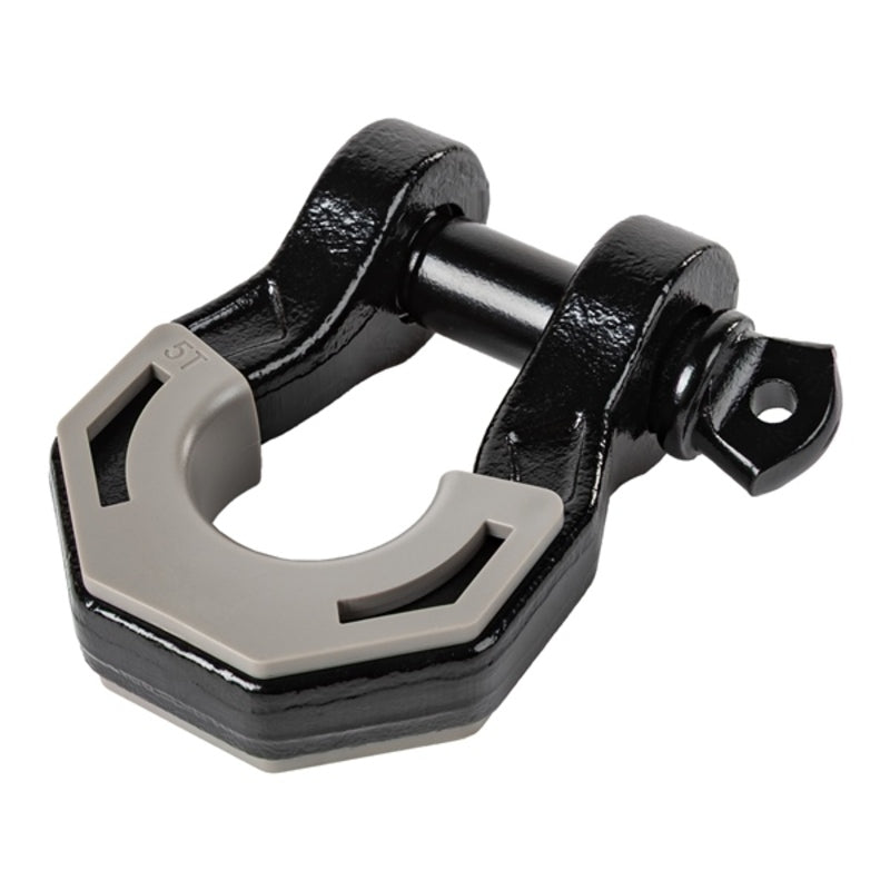 KIMPEX D-Schäkel mit Schraubbolzen 5 t schwarz