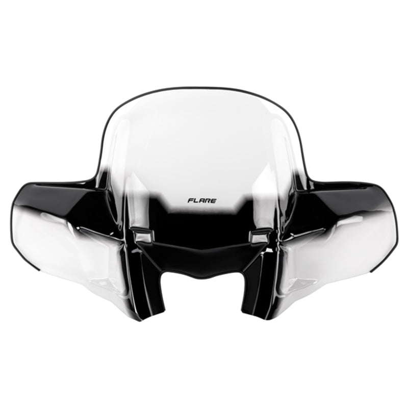 KIMPEX feste Windschutzscheibe GEN 3, klar/schwarz für Yamaha-Modelle