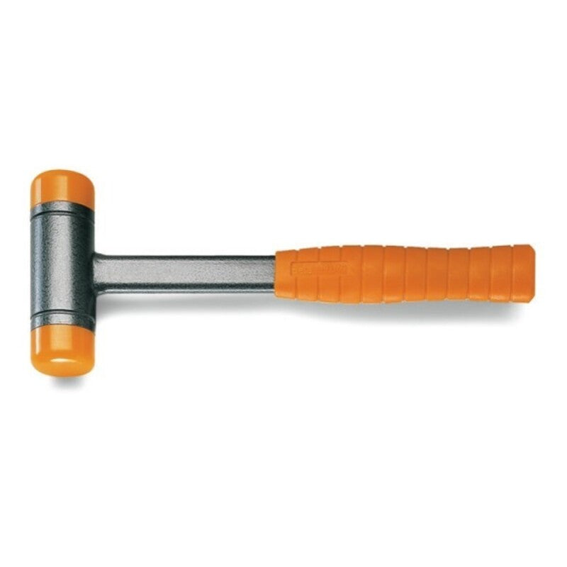 BETA 1392 Rückschlagfreier Hammer mit auswechselbaren Kunststoffaufsätzen, Stiel aus Stahl