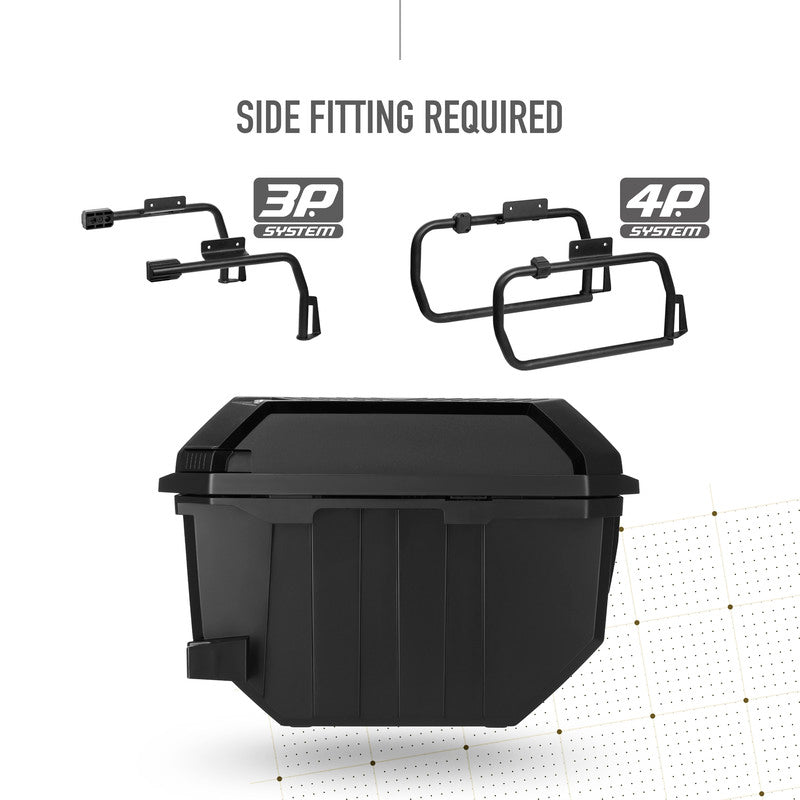 SHAD TR27 Seitenkoffer Alu (links + rechts)