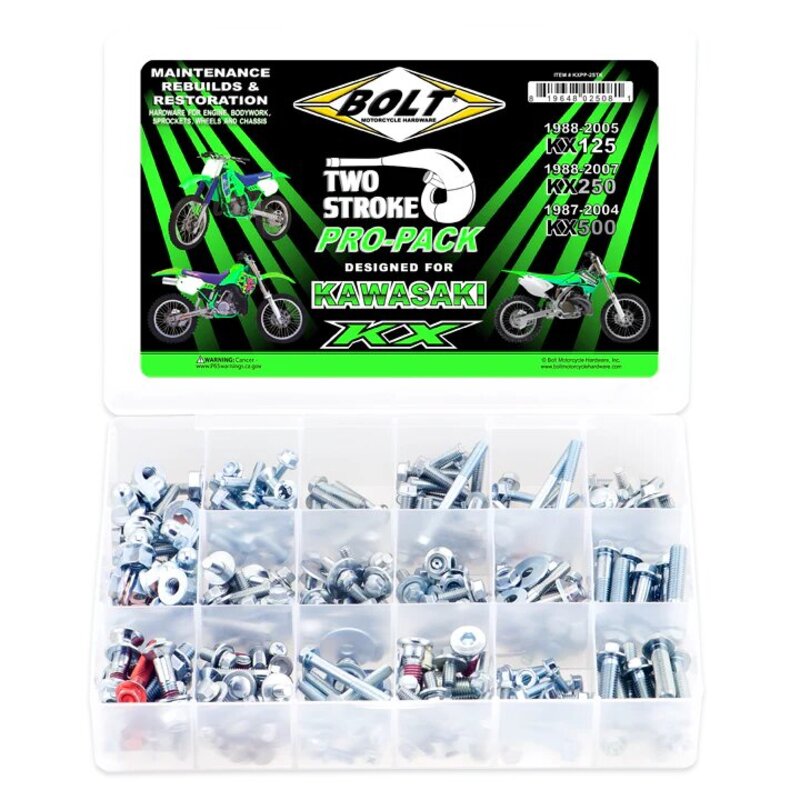 BOLT Schraubensatz Pro Pack Restaurierung - Kawasaki