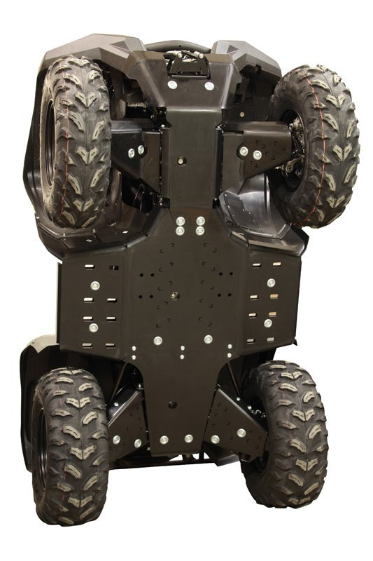 IRON BALTIC Kompletter Unterfahrschutz-Satz - Yamaha Grizzly 700 - Kunststoff