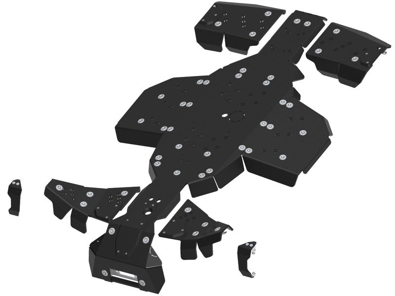 IRON BALTIC Kompletter Unterfahrschutz-Satz - Polaris Sportsman 1000 S - Kunststoff