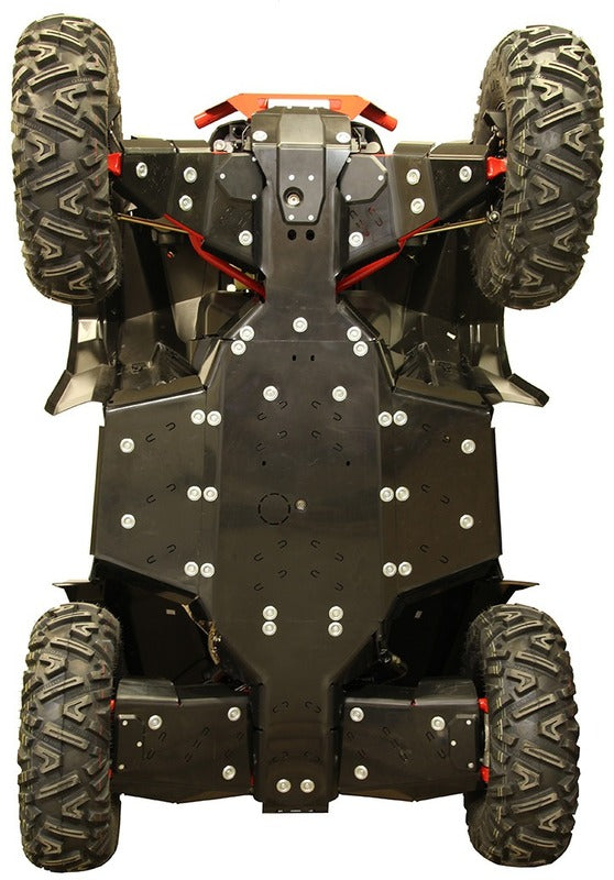 IRON BALTIC Kompletter Unterfahrschutz-Satz - Polaris Scrambler 1000 S - Kunststoff