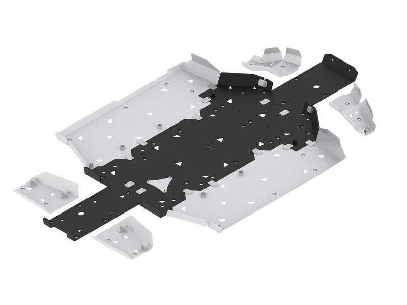 IRON BALTIC Kompletter Unterfahrschutz-Satz - CFMOTO UFORCE 600 - Aluminium