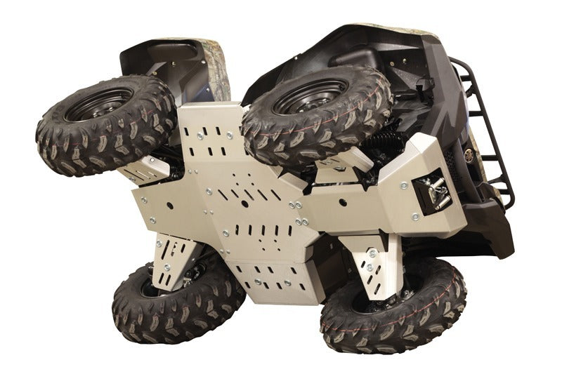 IRON BALTIC Kompletter Unterfahrschutz-Satz - Yamaha Grizzly 700 - Aluminium